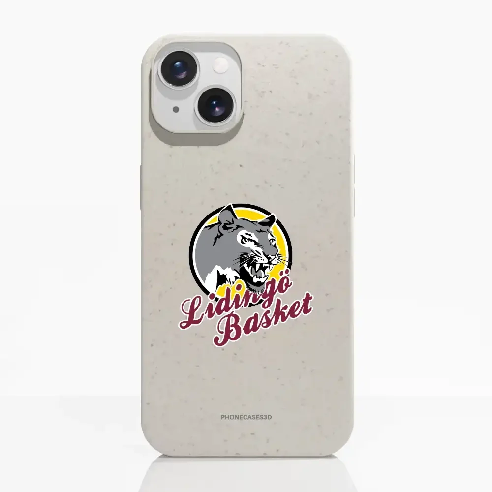 Lidingö Basket Official Compostable White Phone Case Logo - Image 10