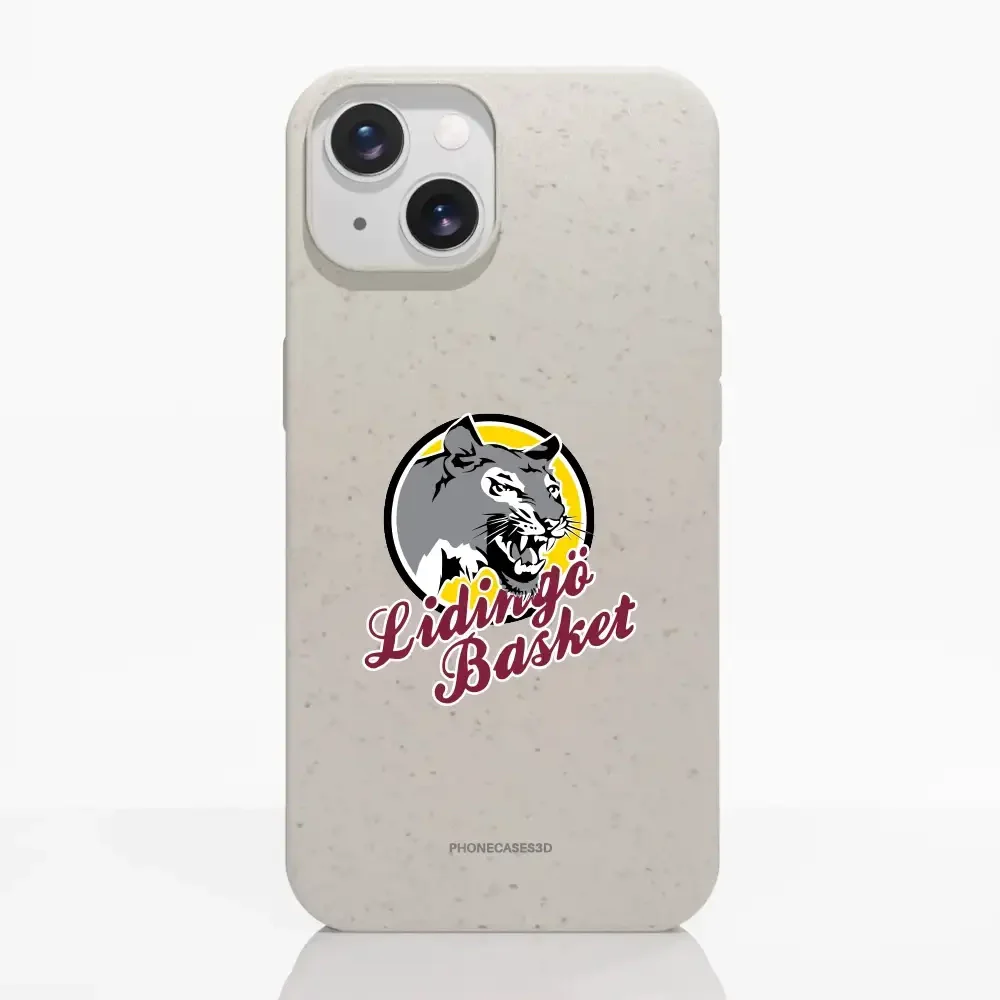 Lidingö Basket Official Compostable White Phone Case Logo - Image 14