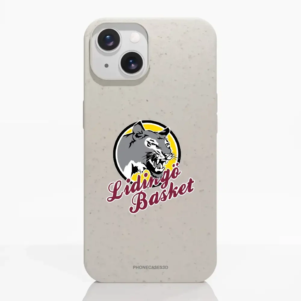Lidingö Basket Official Compostable White Phone Case Logo - Image 15