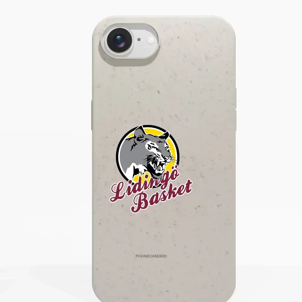 Lidingö Basket Official Compostable White Phone Case Logo - Image 19