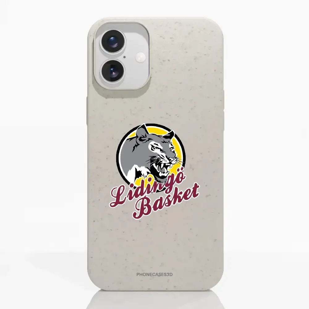 Lidingö Basket Official Compostable White Phone Case Logo - Image 20