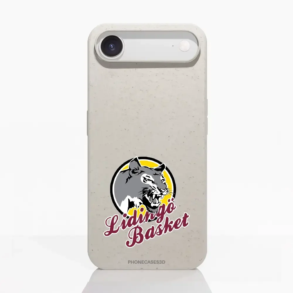 Lidingö Basket Official Compostable White Phone Case Logo - Image 24