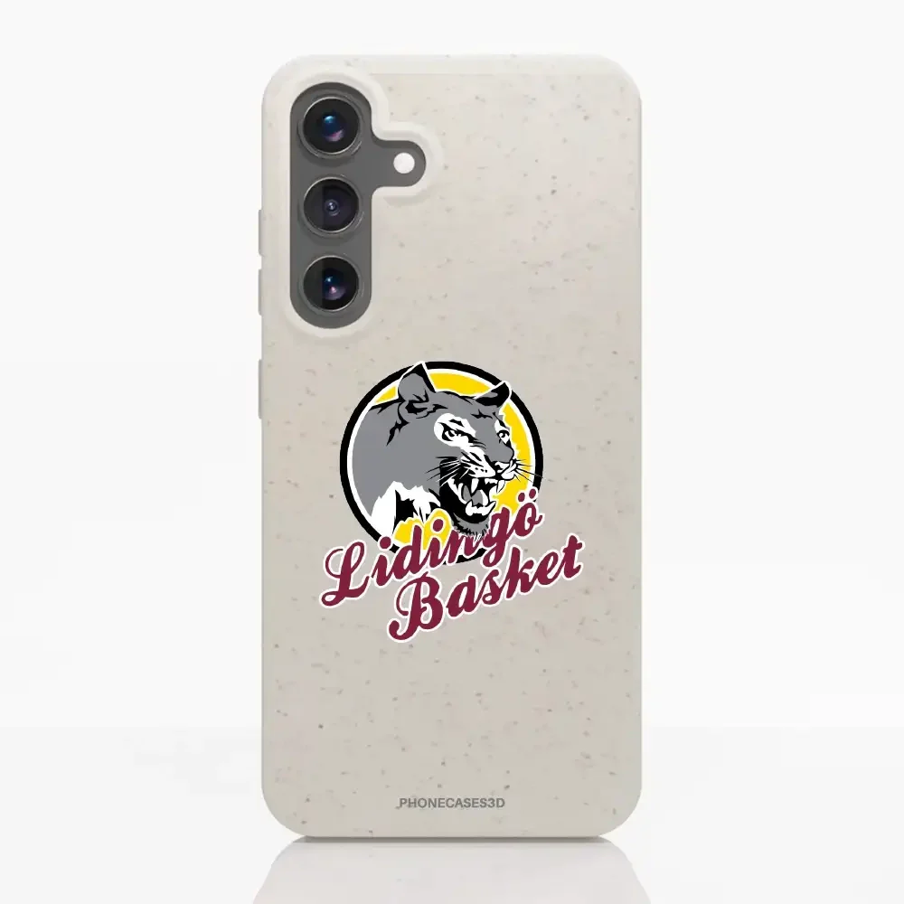 Lidingö Basket Official Compostable White Phone Case Logo - Image 41