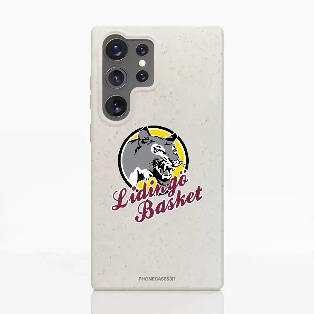 Lidingö Basket Official Compostable White Phone Case Logo - Image 42