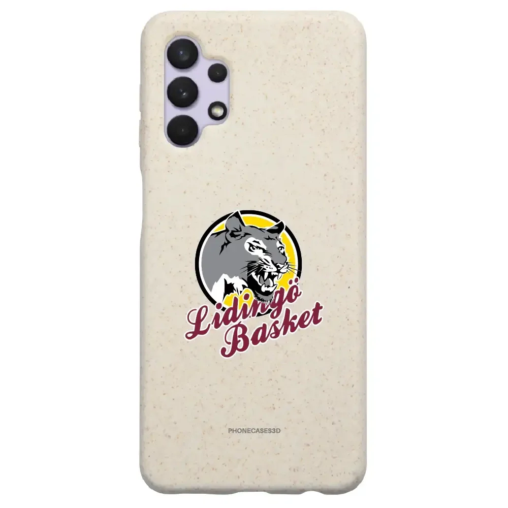 Lidingö Basket Official Compostable White Phone Case Logo - Image 43