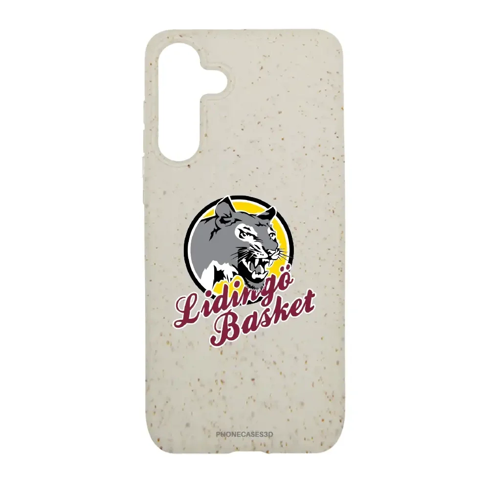 Lidingö Basket Official Compostable White Phone Case Logo - Image 48