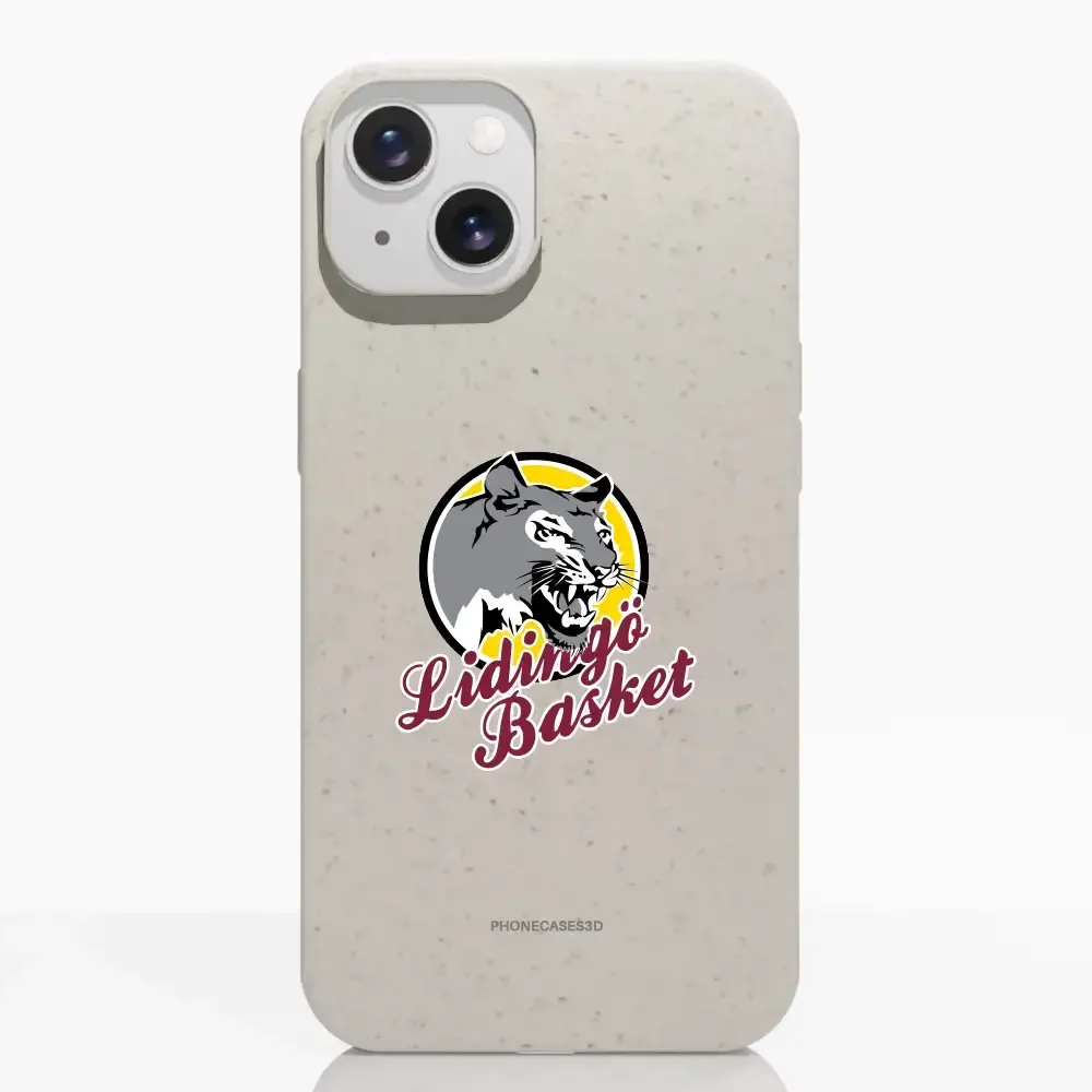 Lidingö Basket Official Compostable White Phone Case Logo - Image 7