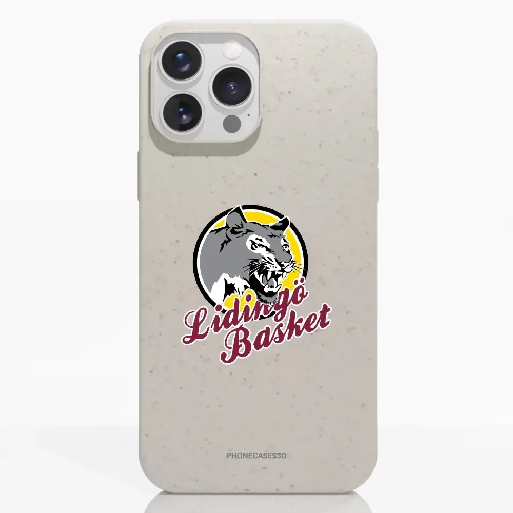 Lidingö Basket Official Compostable White Phone Case Logo - Image 9