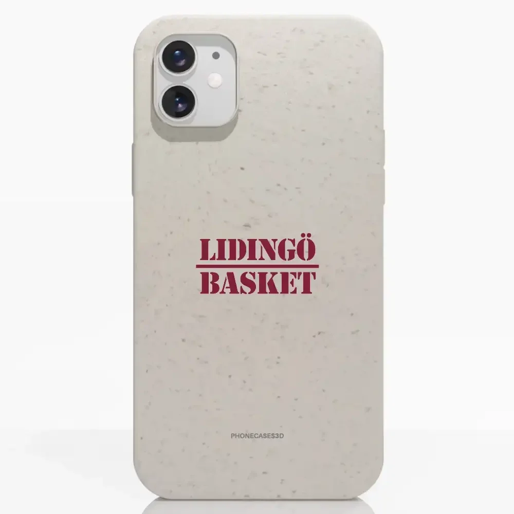 Lidingö Basket Official Compostable White Phone Case minimal