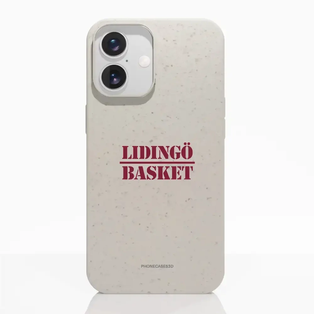 Lidingö Basket Official Compostable White Phone Case minimal - Image 18