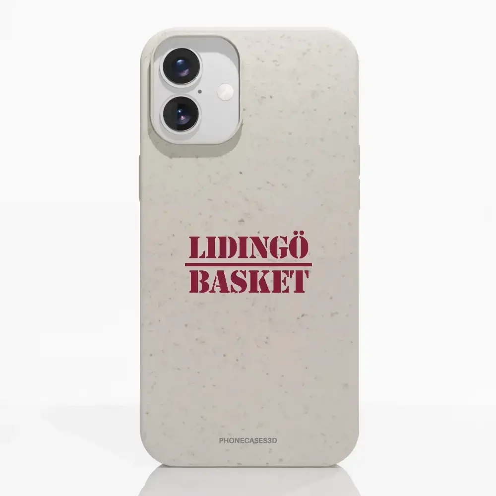 Lidingö Basket Official Compostable White Phone Case minimal - Image 20