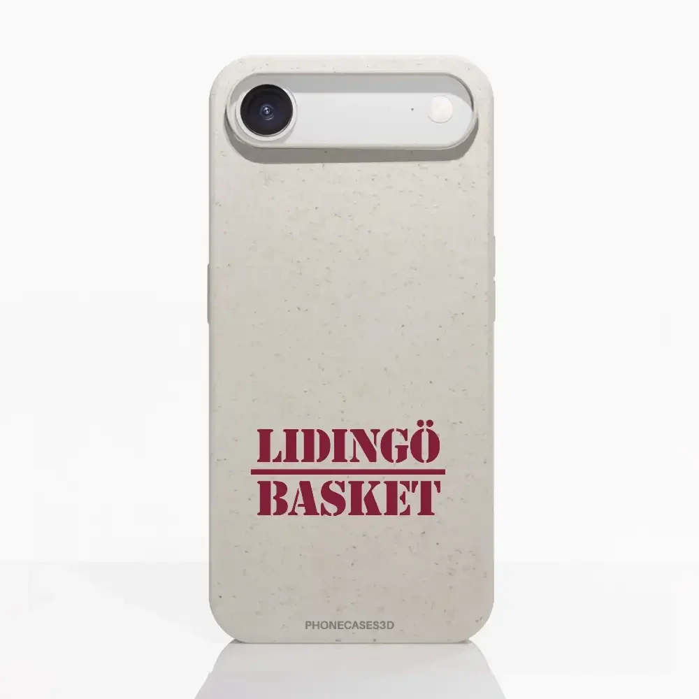 Lidingö Basket Official Compostable White Phone Case minimal - Image 24