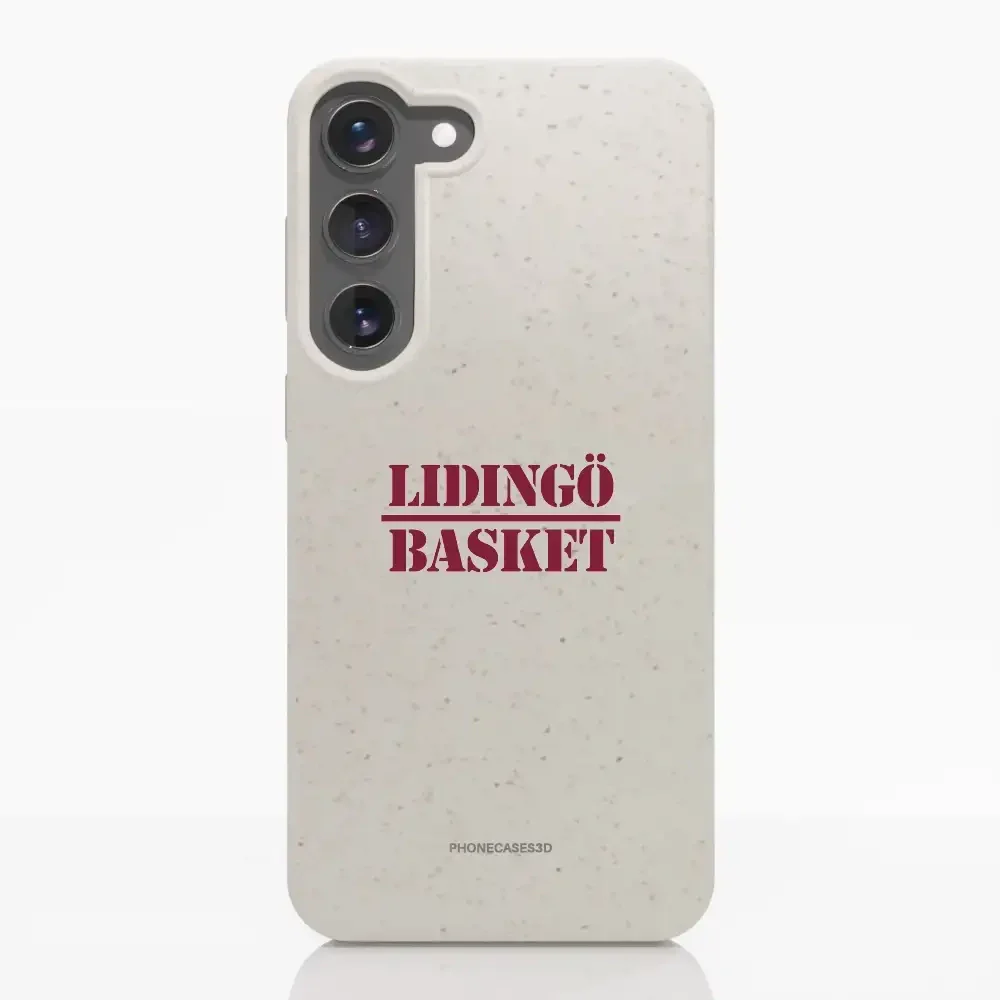 Lidingö Basket Official Compostable White Phone Case minimal - Image 34
