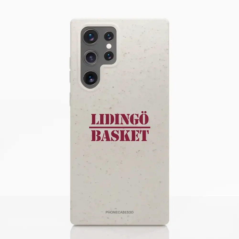 Lidingö Basket Official Compostable White Phone Case minimal - Image 36
