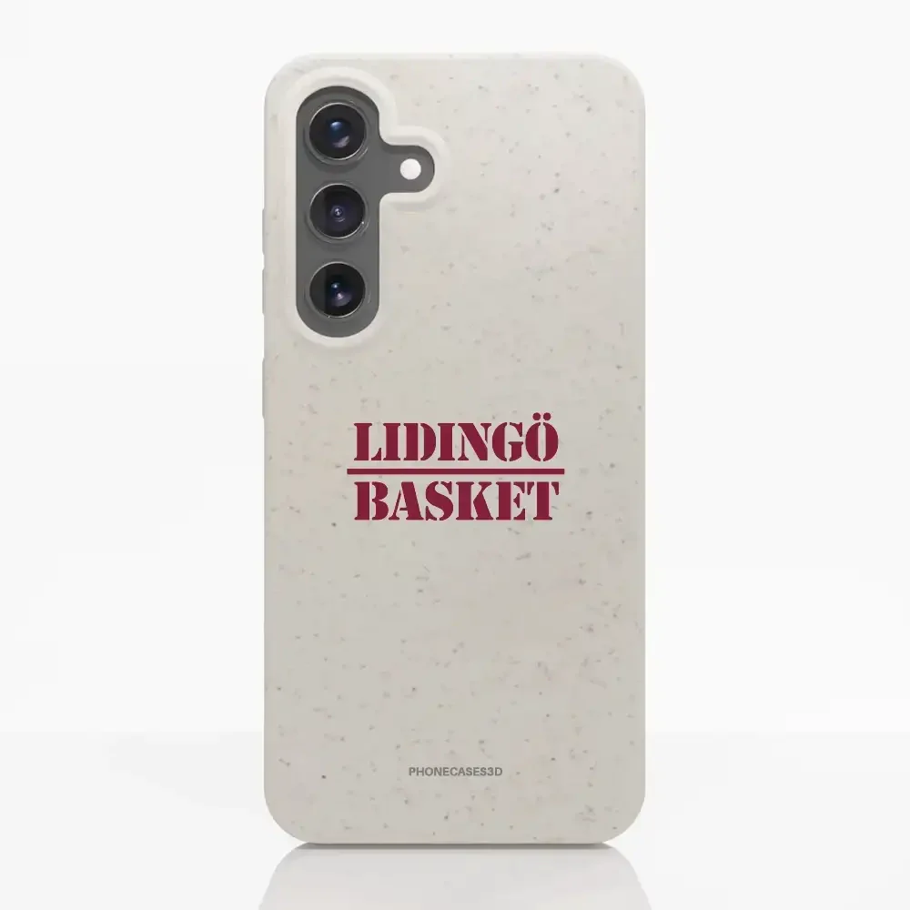 Lidingö Basket Official Compostable White Phone Case minimal - Image 37