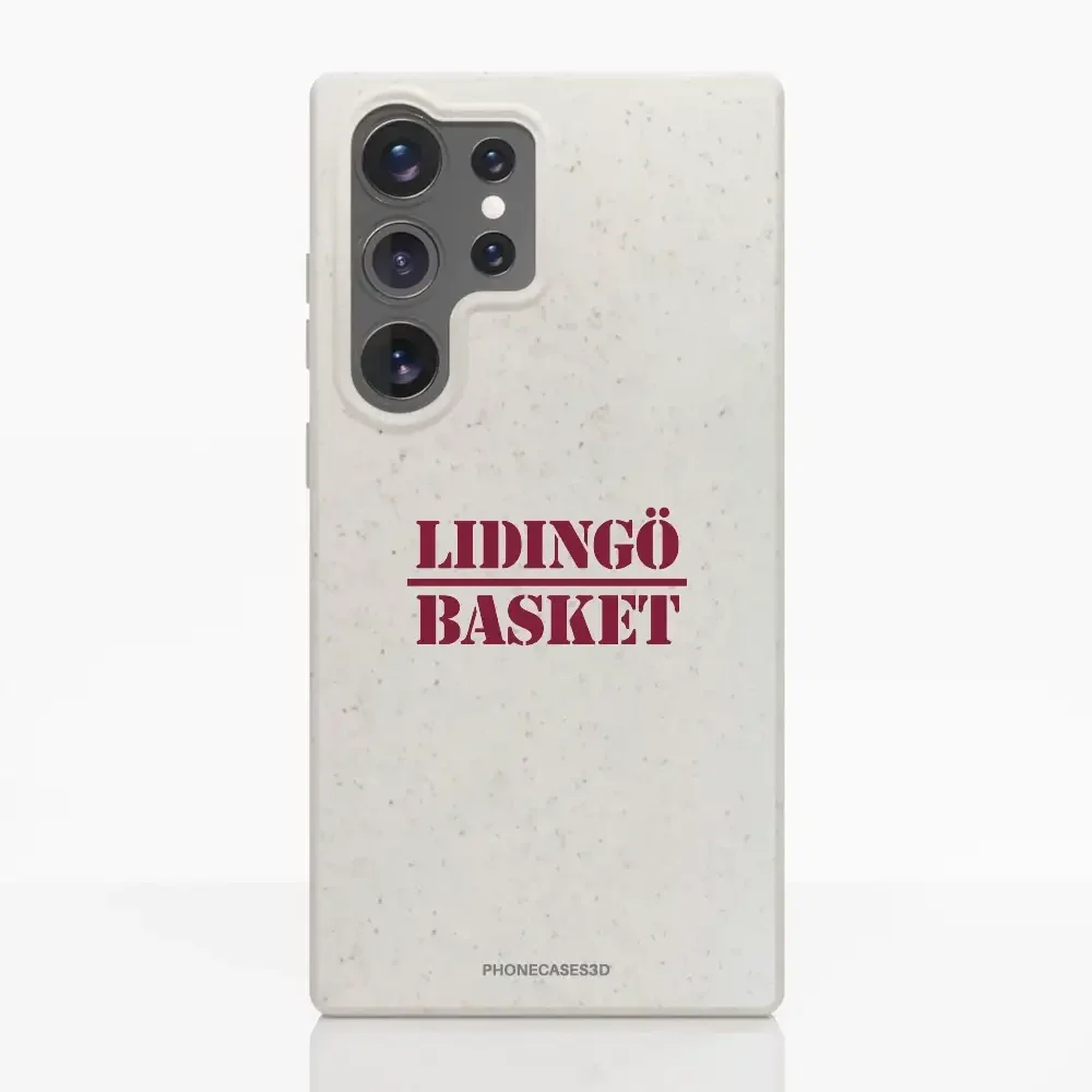 Lidingö Basket Official Compostable White Phone Case minimal - Image 39
