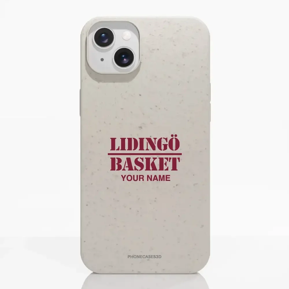 Lidingö Basket Official Compostable White Phone Case minimal - Image 11