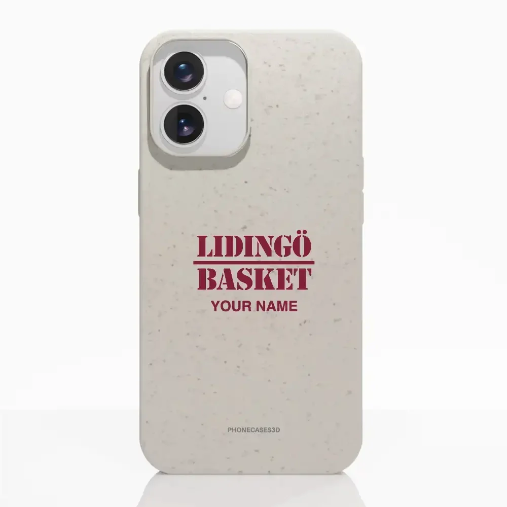 Lidingö Basket Official Compostable White Phone Case minimal - Image 18