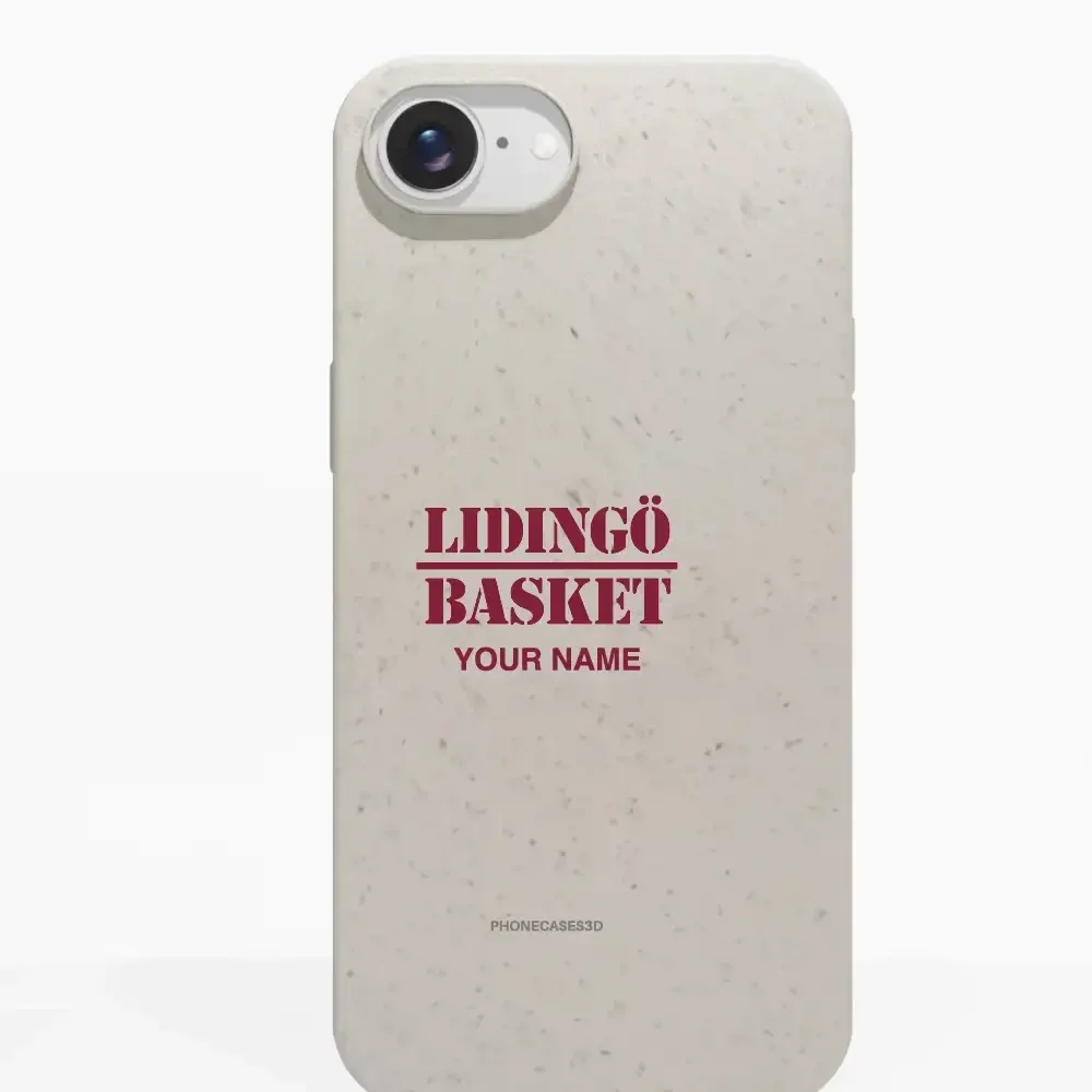 Lidingö Basket Official Compostable White Phone Case minimal - Image 19
