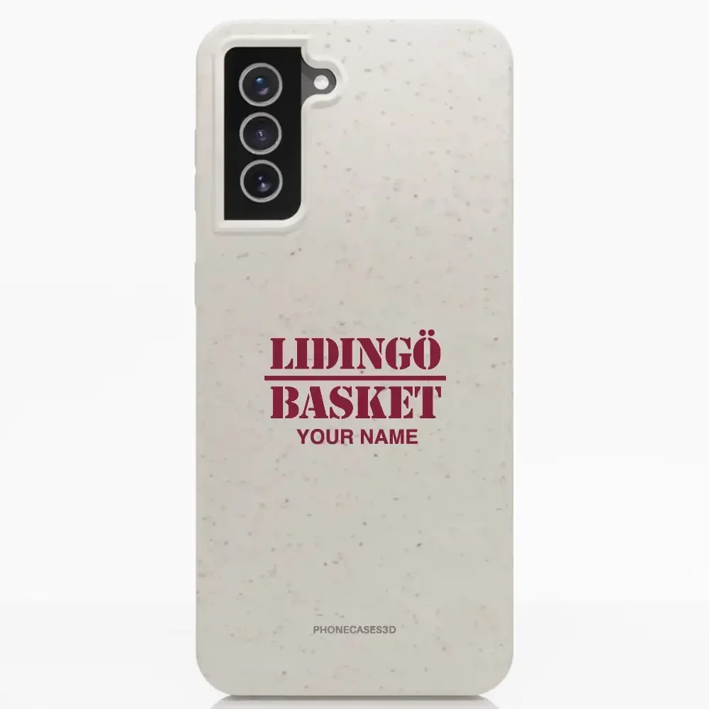 Lidingö Basket Official Compostable White Phone Case minimal - Image 29
