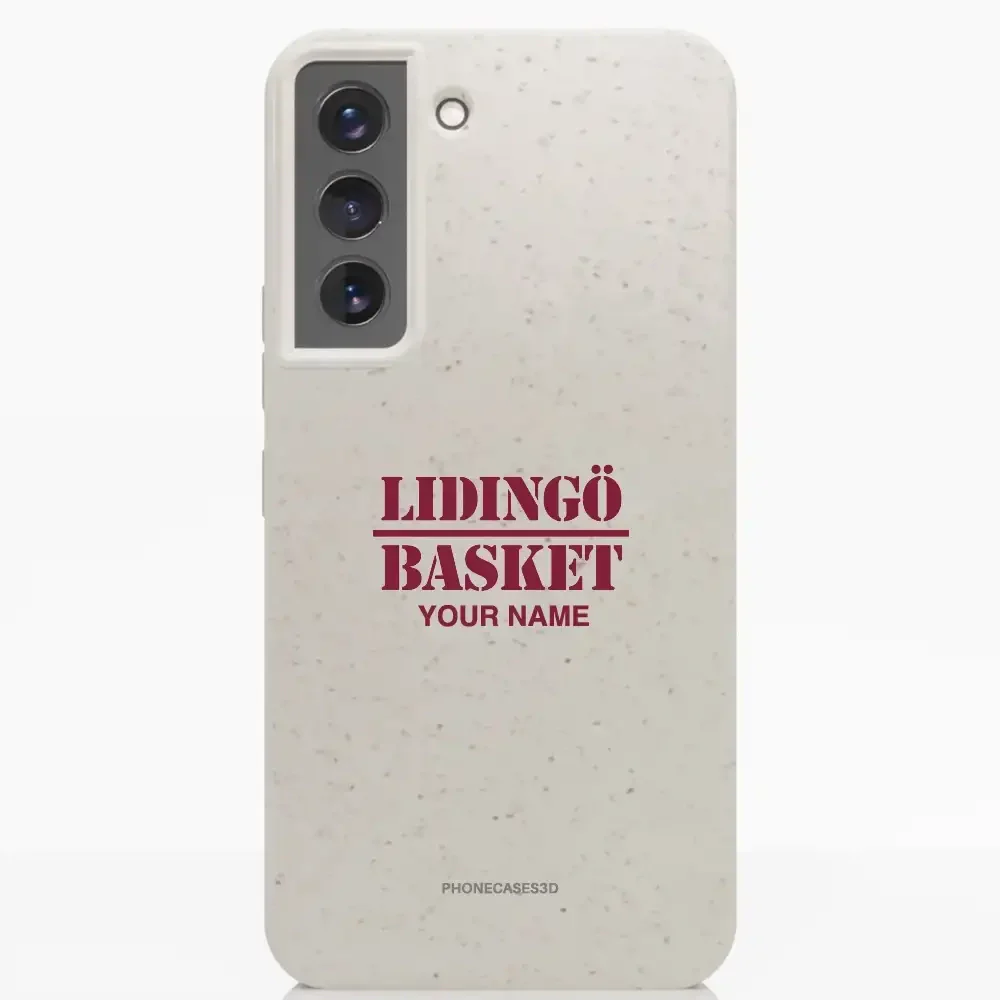 Lidingö Basket Official Compostable White Phone Case minimal - Image 32