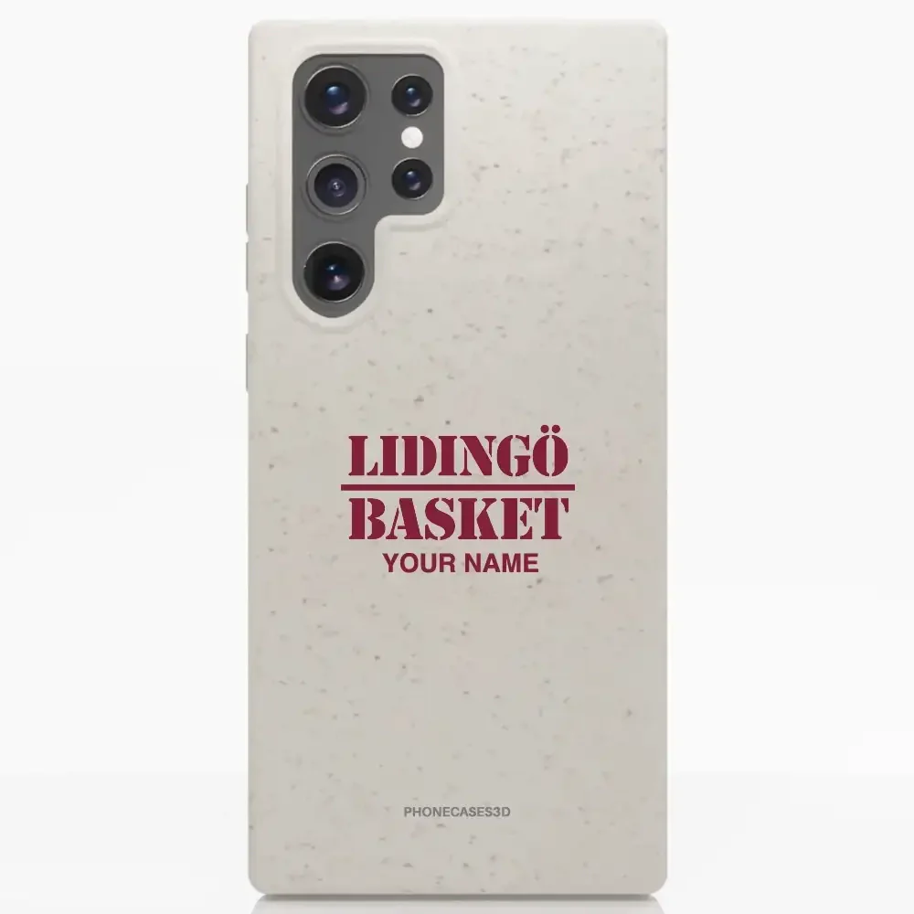 Lidingö Basket Official Compostable White Phone Case minimal - Image 33