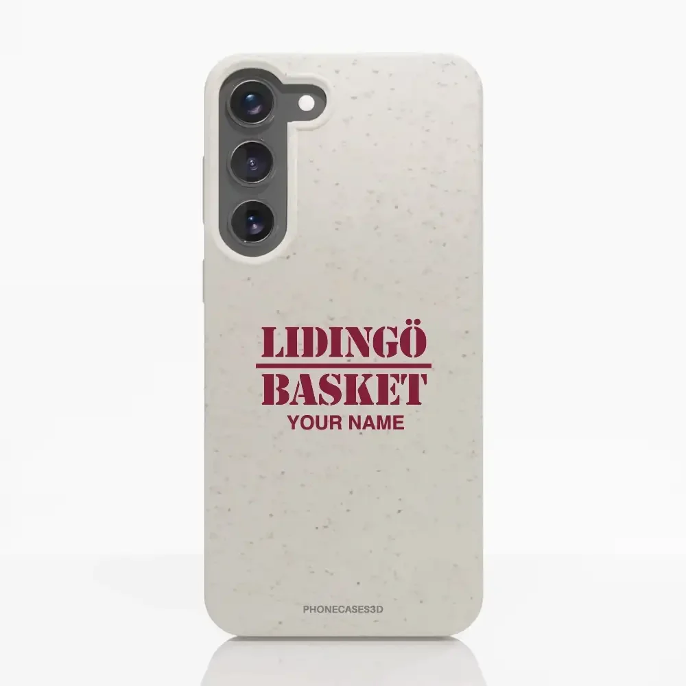 Lidingö Basket Official Compostable White Phone Case minimal - Image 35