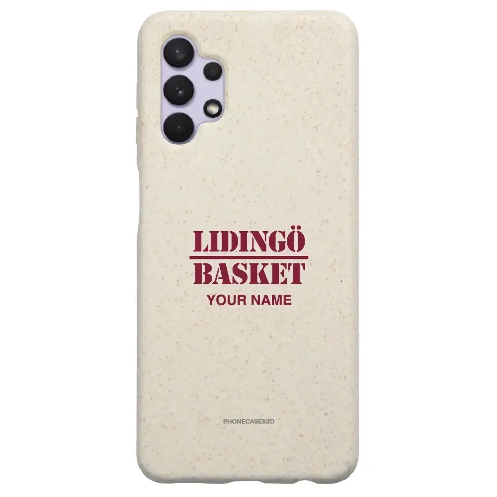 Lidingö Basket Official Compostable White Phone Case minimal - Image 43