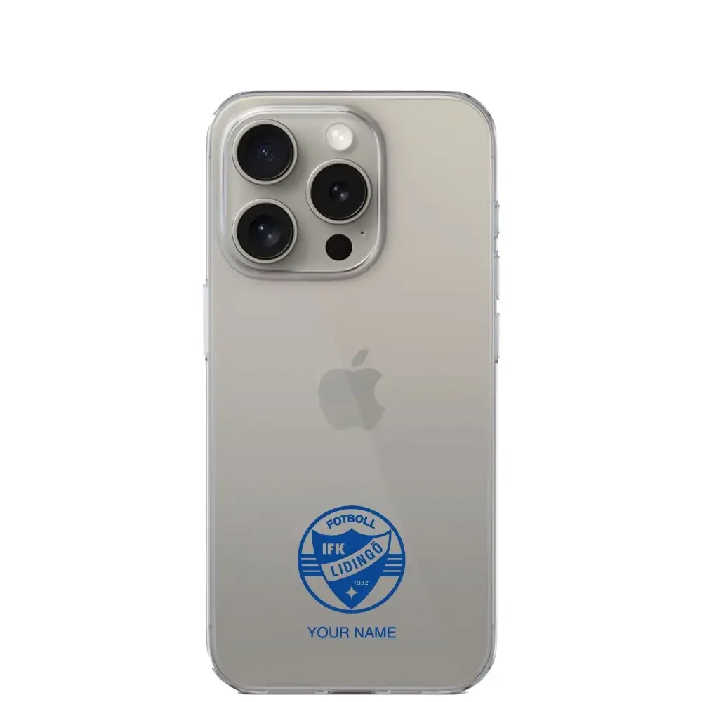 Lidingo Official Clear Phone Case Design 5 + Name - Image 12