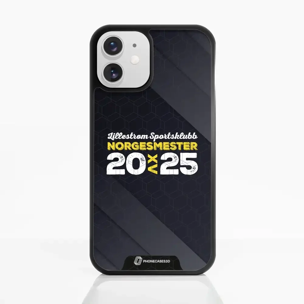 Lillestrom SK Official 3D Phone Case Design Norgesmester 2025 - Image 5