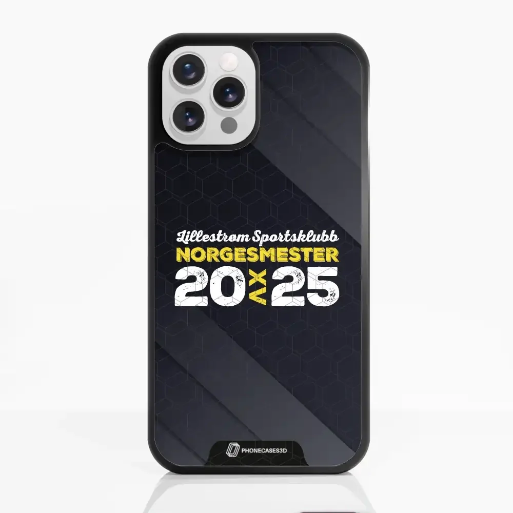 Lillestrom SK Official 3D Phone Case Design Norgesmester 2025 - Image 6