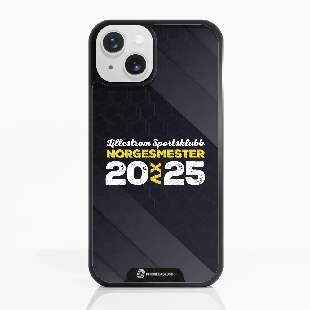 Lillestrom SK Official 3D Phone Case Design Norgesmester 2025 - Image 8