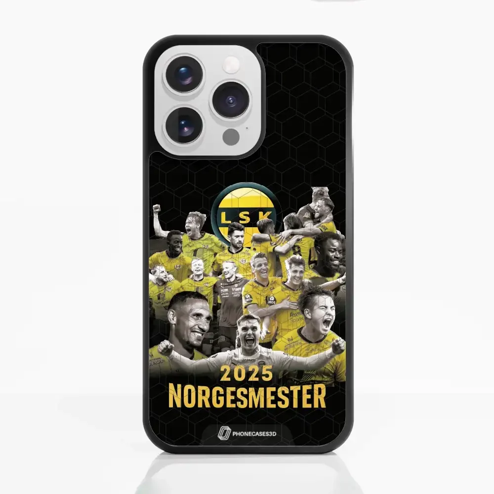 Lillestrom SK Official 3D Phone Case Design Norgesmester Players 2025 - Image 10