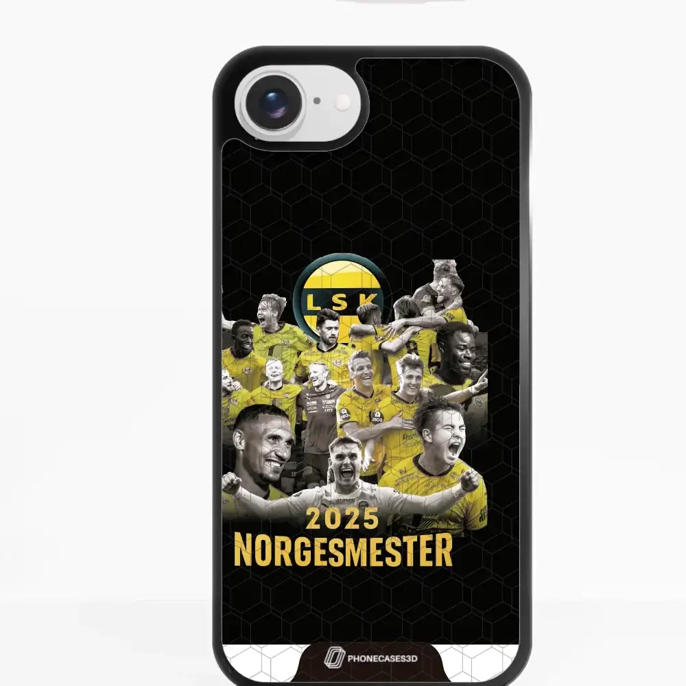 Lillestrom SK Official 3D Phone Case Design Norgesmester Players 2025 - Image 21