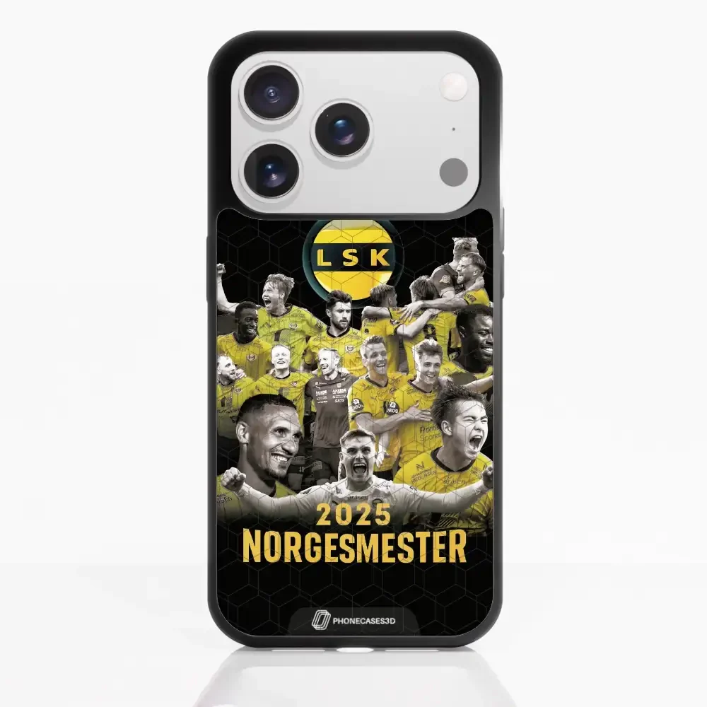 Lillestrom SK Official 3D Phone Case Design Norgesmester Players 2025 - Image 28