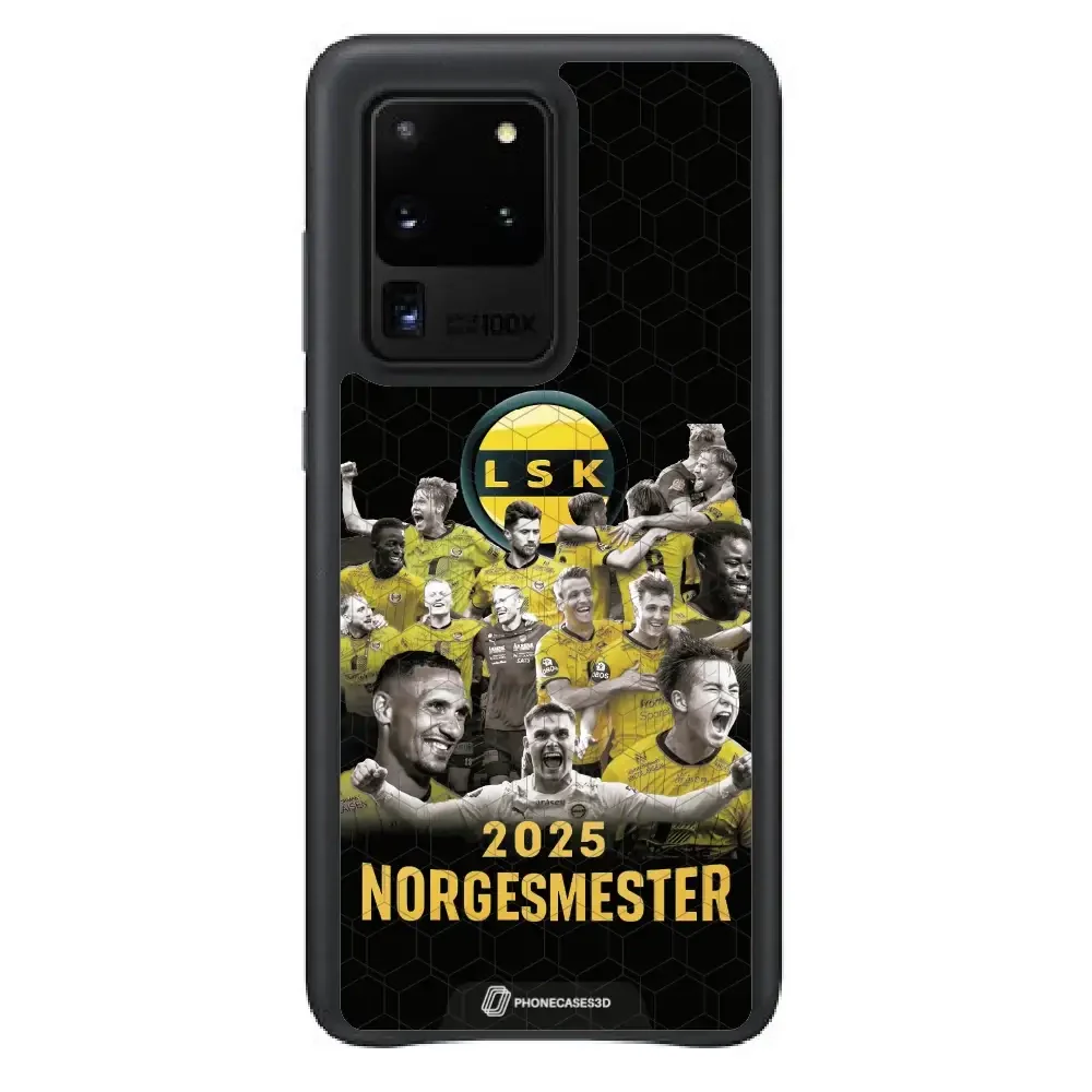 Lillestrom SK Official 3D Phone Case Design Norgesmester Players 2025 - Image 50