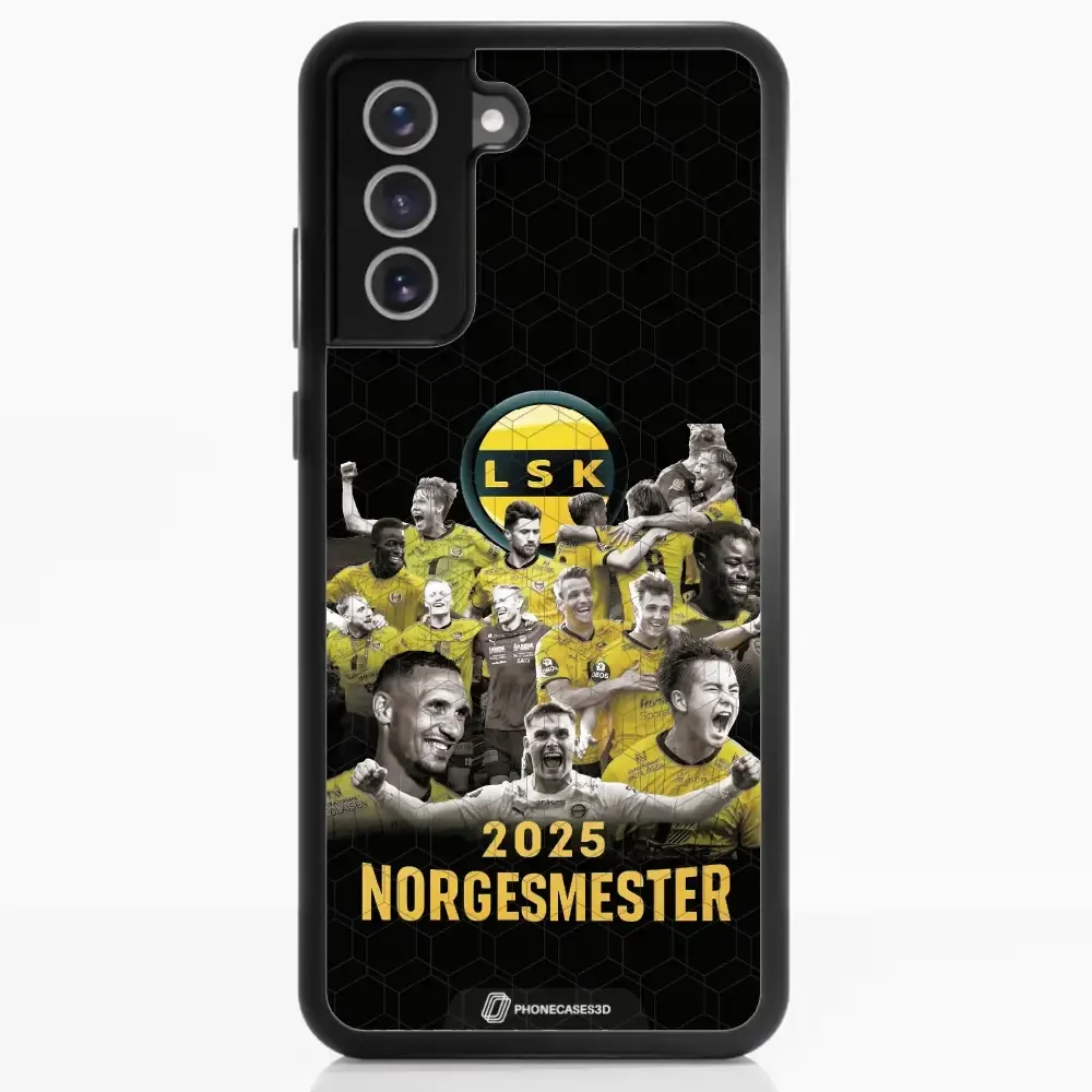Lillestrom SK Official 3D Phone Case Design Norgesmester Players 2025 - Image 53
