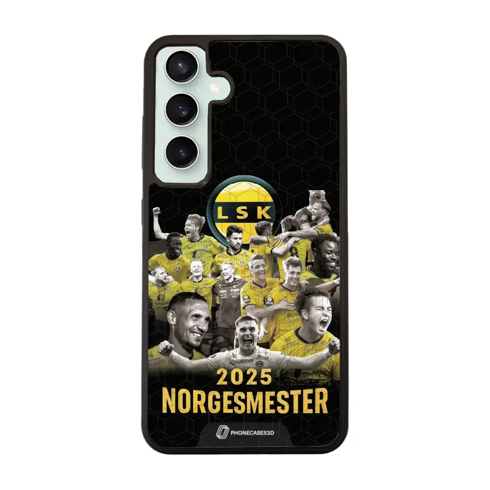 Lillestrom SK Official 3D Phone Case Design Norgesmester Players 2025 - Image 59