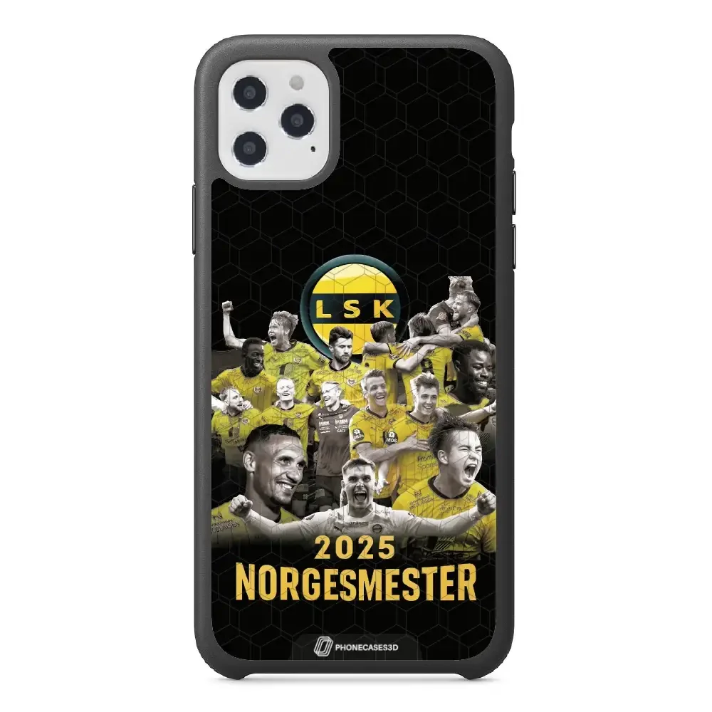 Lillestrom SK Official 3D Phone Case Design Norgesmester Players 2025 - Image 7