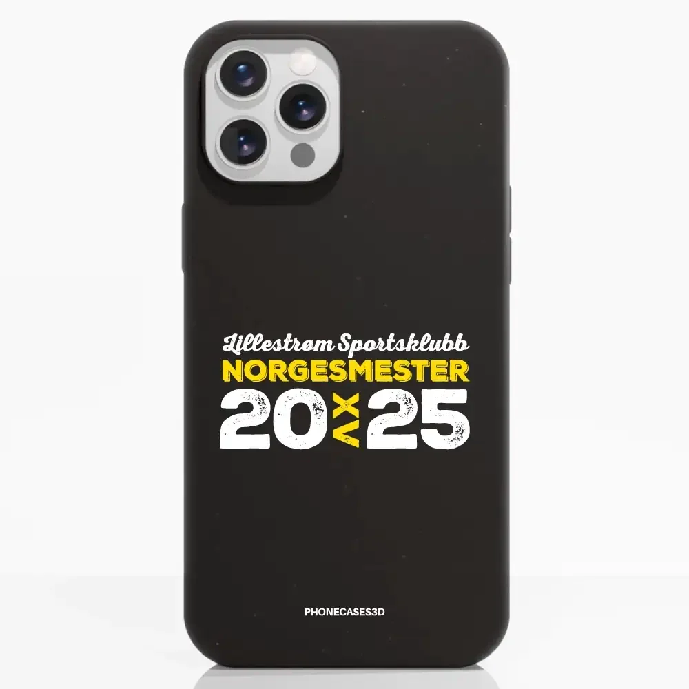 Lillestrom SK Official Compostable Phone Case Design Norgesmester 2025 - Image 5
