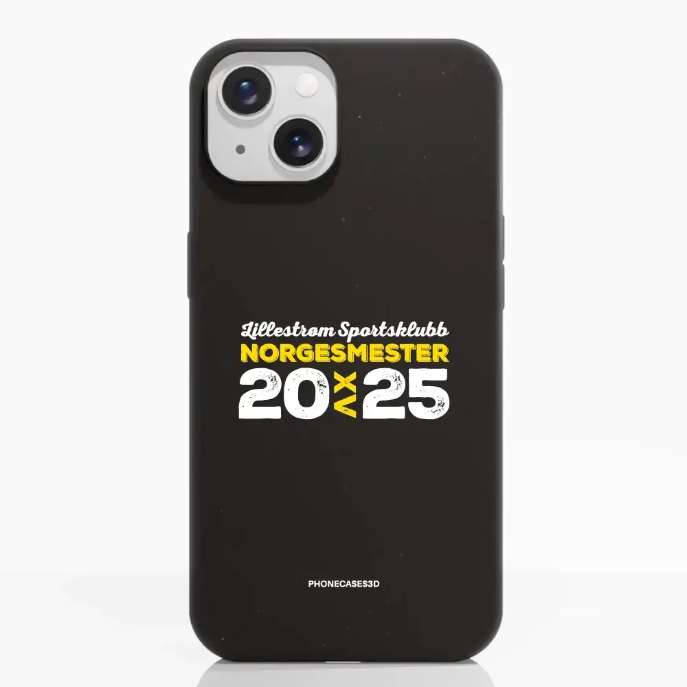 Lillestrom SK Official Compostable Phone Case Design Norgesmester 2025 - Image 6