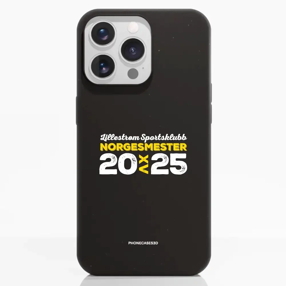 Lillestrom SK Official Compostable Phone Case Design Norgesmester 2025 - Image 7
