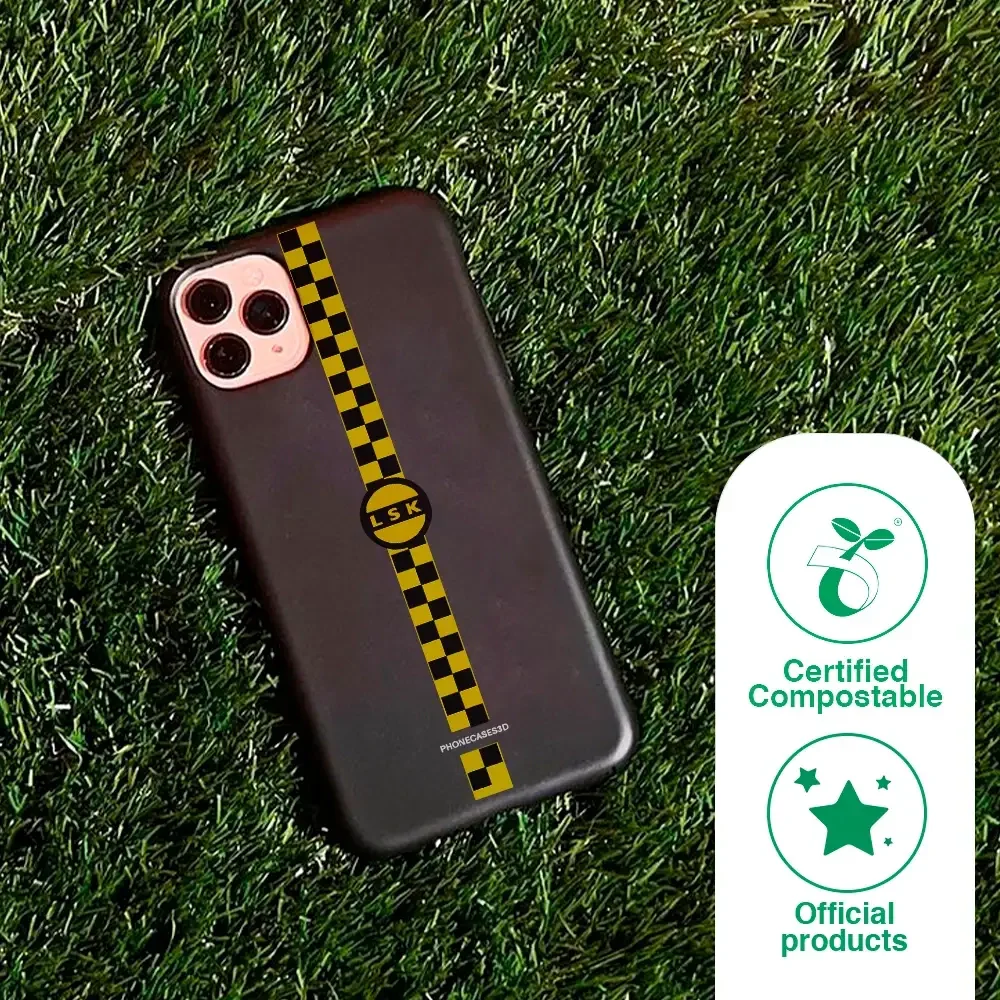 Lillestrom SK Official Compostable Phone Case Design Pattern Stripe - Image 47