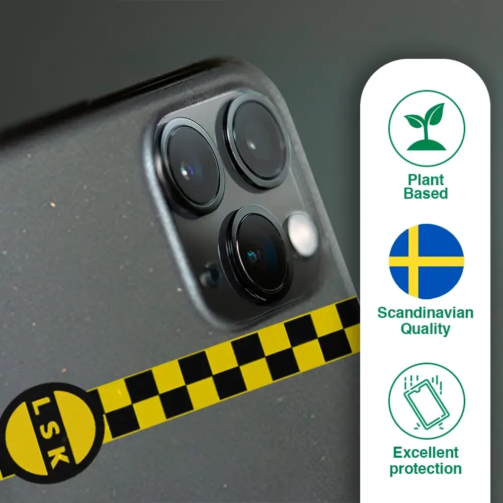 Lillestrom SK Official Compostable Phone Case Design Pattern Stripe - Image 48