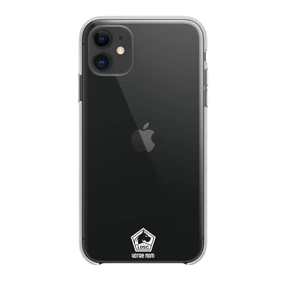 LOSC Official Clear Phone Case Design 69 + Name