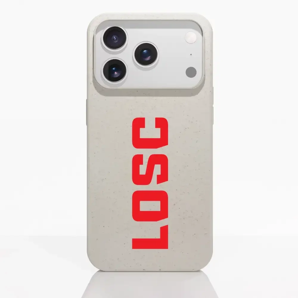 LOSC Official Compostable Phone Case Design Bold Vertical - Image 87
