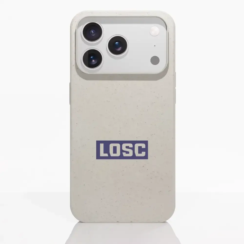 LOSC Official Compostable Phone Case Design Horizontal Typography - Image 86