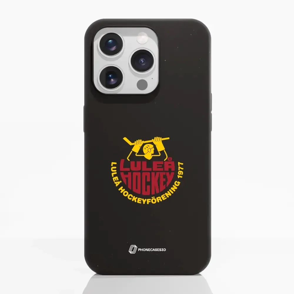 Luleå Hockey Official Black Compostable Phone Case Design Emblem - Image 20