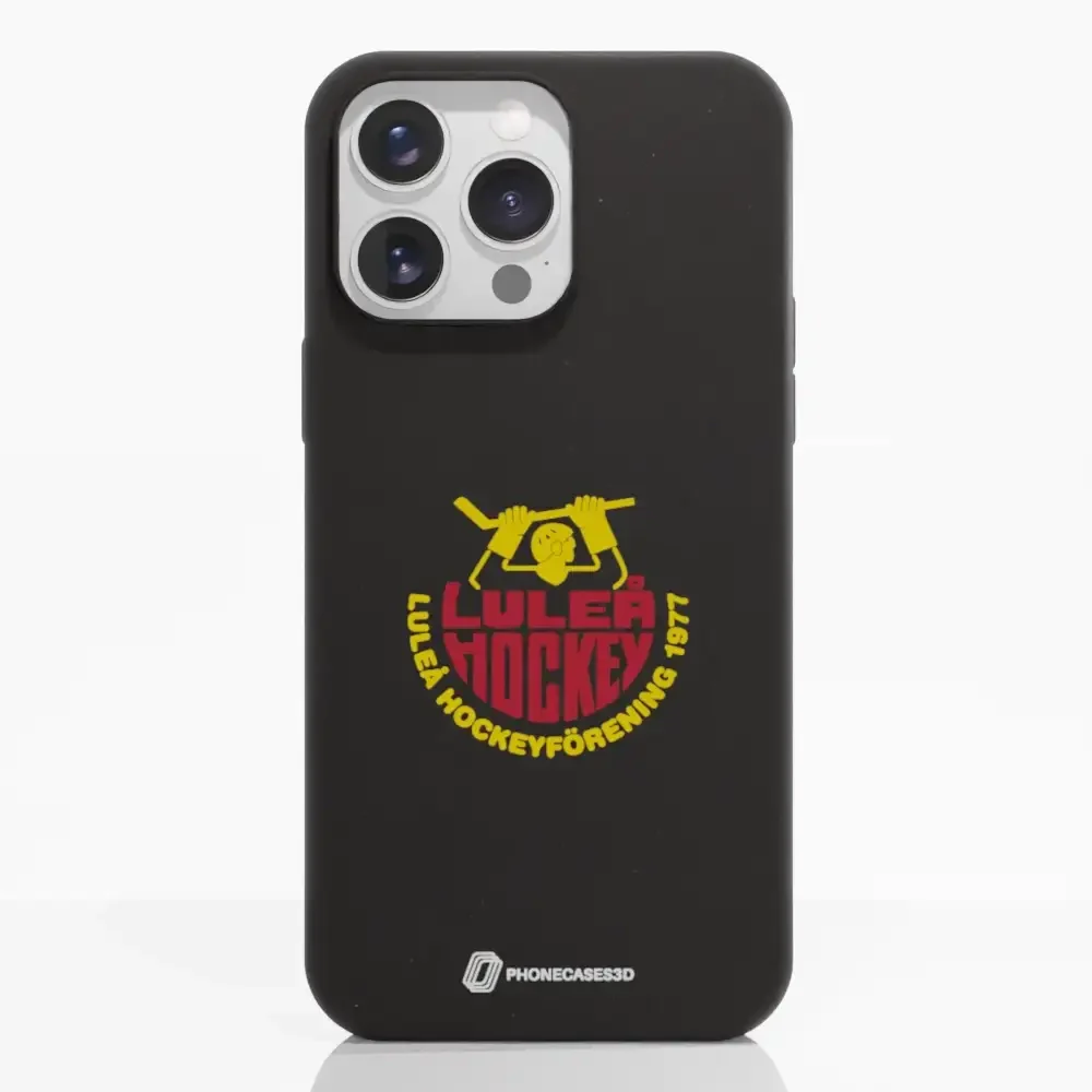 Luleå Hockey Official Black Compostable Phone Case Design Emblem - Image 21
