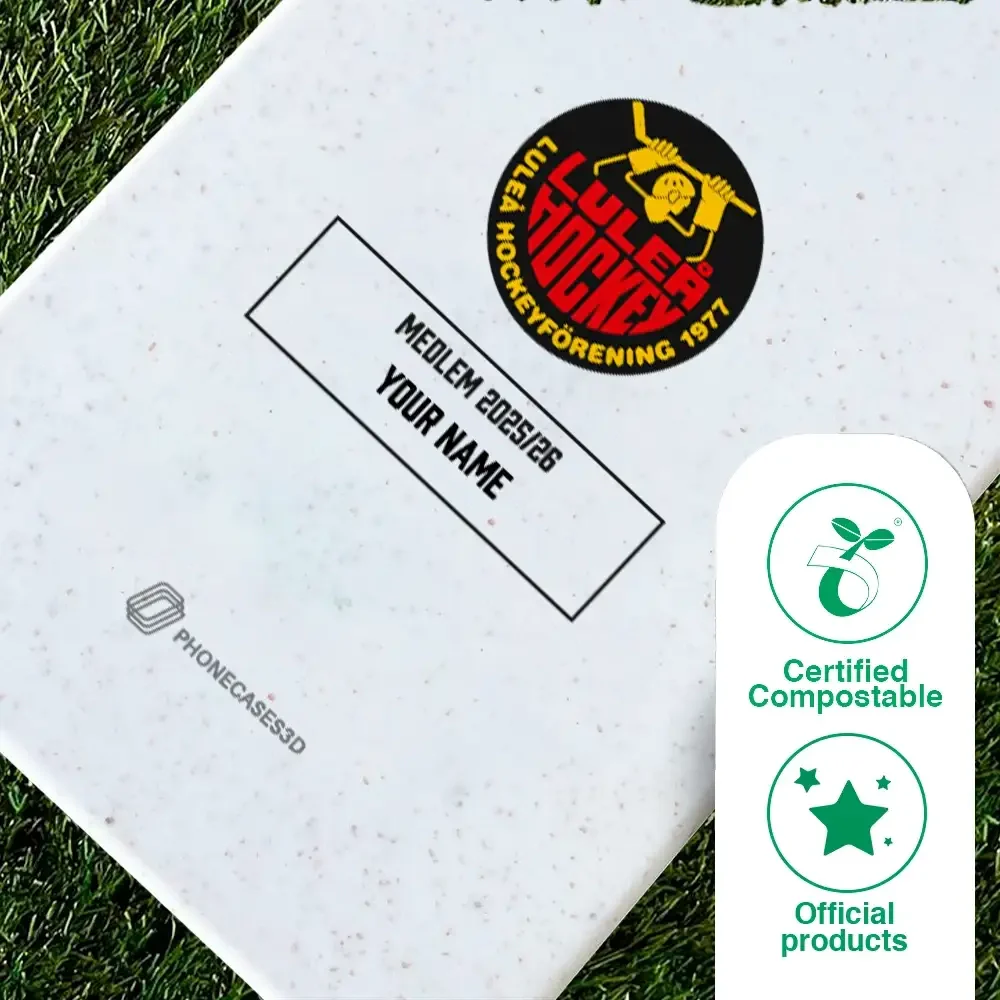 Luleå Hockey Official Compostable Phone Case Design Membership + Name - Image 46